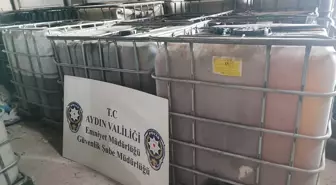 Aydın'da Sahte Yağ Operasyonu: 2.940 Litre Tağşişli Yağ Ele Geçirildi