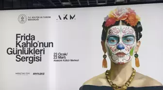 Frida Kahlo'nun Günlükleri Sergisi AKM'de Sanatseverlerle Buluştu