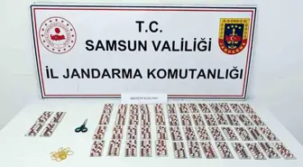 Samsun'da 784 Uyuşturucu Hapla 2 Kişi Gözaltına Alındı