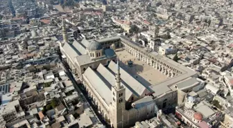 Emevi Camii'nde Cuma Namazı Kılındı