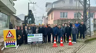 Çanakkale'nin Terzialan Beldesi'nde Doğal Gaz İçin İlk Kazma Vuruldu