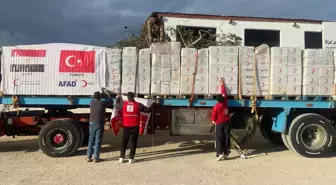 Türk Kızılayı Gazze'ye Yardım Tırları Gönderiyor