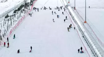 Yıldız Dağı Kayak Merkezi, Yarıyıl Tatilinde Ziyaretçi Akınına Uğradı