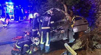 Denizli'de Trafik Kazası: 2 Ölü, 1 Yaralı