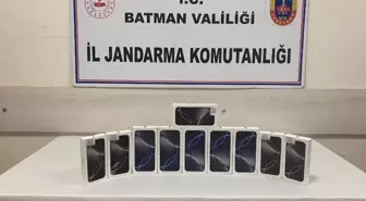 Hasankeyf'te Gümrük Kaçağı 10 Cep Telefonu Ele Geçirildi