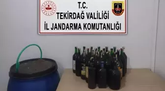 Tekirdağ'da 100 Litre Sahte İçki Ele Geçirildi