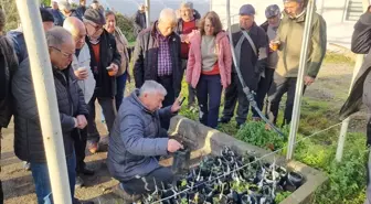 Eceabatlı Zeytin Üreticileri İnceleme Gezisi Düzenledi