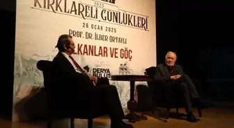 Prof. Dr. İlber Ortaylı, Kırklareli'de 'Balkan ve Göç' Konferansında Konuştu