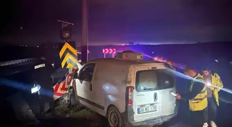 Tekirdağ'da Trafik Kazası: 2 Yaralı