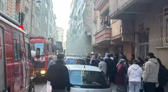 Zeytinburnu'ndaki Tekstil Atölyesinde Yangın Çıktı