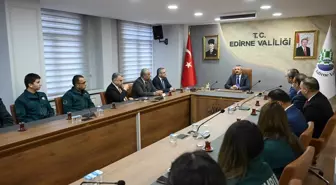 Dünya Gümrük Günü'nde Edirne Valisi'nden Gümrük Personeline Teşekkür