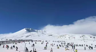 Erciyes Kayak Merkezi'nde Ticari Fotoğraf Çekimi İhaleye Tepkiler