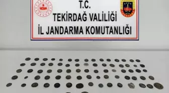 Tekirdağ'da Tarihi Eser Operasyonu: 79 Adet Sikke Ele Geçirildi