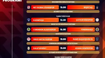 Trendyol Süper Lig 23. Haftanın Programı Açıklandı