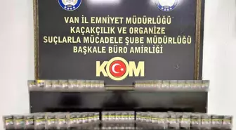 Van'da Kaçakçılık Operasyonunda Çok Sayıda Malzeme Ele Geçirildi