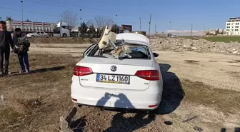 Adıyaman'da Tırla Otomobil Çarpıştı: 1 Yaralı