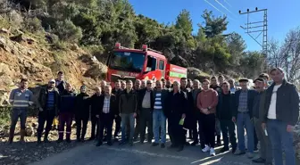 Mersin Anamur'da Vatandaşlara Orman Yangınlarıyla Mücadele Eğitimi