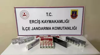 Erciş'te Kaçak Sigara Operasyonu: 319 Paket Ele Geçirildi