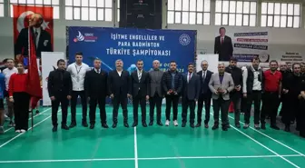 İşitme Engelliler ve Para Badminton Türkiye Şampiyonası Osmancık'ta Başladı