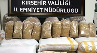 Kırşehir'de 700 Kilogram Bandrolsüz Tütün Ele Geçirildi