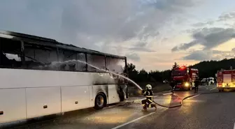 Muğla'da Otobüste Yangın: Yolcular Kurtarıldı