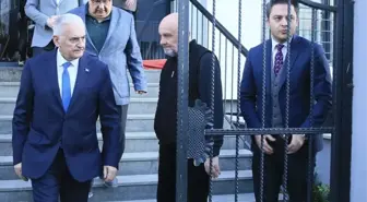 Binali Yıldırım'dan Yangın Mağdurlarına Taziye Ziyareti