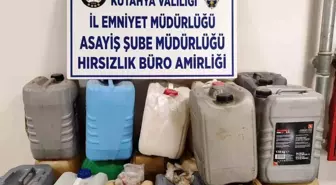 Kütahya'da Kurumdan Mazot Çalan Şüpheli Gözaltına Alındı