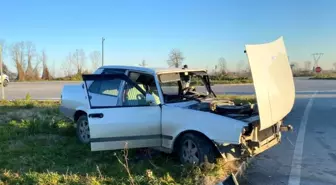 Samsun'da Trafik Kazası: Bir Yaralı