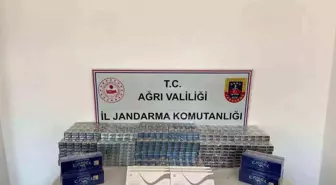 Ağrı'da Kaçak Sigara Operasyonu: 3500 Paket Ele Geçirildi