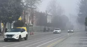 Isparta'da Yoğun Sis Trafiği Olumsuz Etkiledi