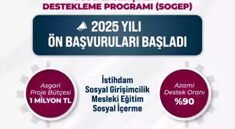 SOGEP 2025 Uygulaması Başladı: Proje Geliştirme Süreci İki Aşamalı