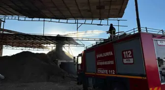 Harran'da Çırçır Fabrikasında Yangın: Tonlarca Pamuk Yanmış