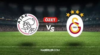 Ajax Galatasaray maç özeti ve golleri izle! (VİDEO) Ajax Galatasaray geniş özeti! Golleri kim attı, maç kaç kaç bitti?