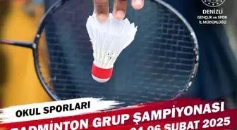 Badminton Gençler Grup Müsabakaları Denizli'de Başlıyor