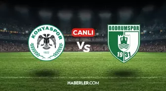 Konyaspor Bodrumspor CANLI izle! (ŞİFRESİZ) Konyaspor Bodrumspor maçı hangi kanalda, canlı yayın nerede ve nasıl izlenir?