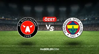 Midtjylland Fenerbahçe maç özeti ve golleri izle! (VİDEO) Midtjylland Fenerbahçe geniş özeti! Golleri kim attı, maç kaç kaç bitti?