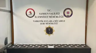 Samsun'da 4 Bin 928 Sentetik Ecza Hapı Ele Geçirildi