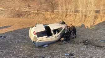 Erzincan'da Trafik Kazası: 4 Yaralı