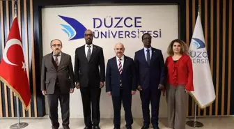 Ruanda Büyükelçisi Düzce Üniversitesi'ni Ziyaret Etti