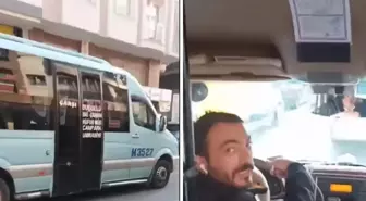 Yolcuların hayatını riske attılar: Ümraniye'de minibüs şoförleri birbiriyle yarıştı