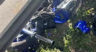 Karamürsel'de Motosiklet Kazası: Sürücü Ağır Yaralandı