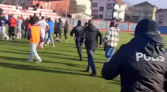 Bartınspor-Sinopspor Maçında Olaylar Çıktı