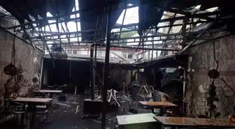 İznik'te Restoranda Çıkan Yangın Evdeki Canları Tehdit Etti