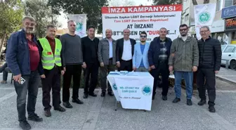 İzmir Mil-Diyanet Sen'den LGBT derneklerinin kapatılması için imza çağrısı