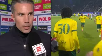 Van Persie çıldırdı! Tüm dünya bu skandalı konuşuyor