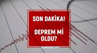 3 Şubat Pazartesi İstanbul'da deprem mi oldu? AFAD ve Kandilli güncel deprem listesi!