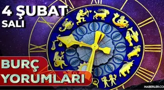 4 Şubat 2025 Günlük Burç Yorumları! Boğa, Kova, Koç, Aslan burcu yorumu! 3 Şubat AŞK, EVLİLİK, KARİYER, SAĞLIK burç yorumları