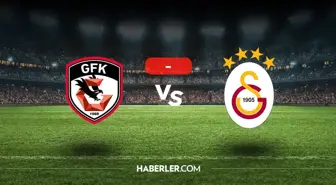 Gaziantep FK Galatasaray maçı kaç kaç, bitti mi? MAÇ SONUCU! Gaziantep FK Galatasaray golleri kim attı, canlı maç anlatımı!