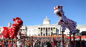 Londra'da Çin Yeni Yılı Coşkuyla Kutlandı