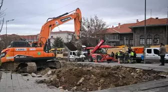 Ankara Ulus'ta Yüzey Göçüğü Meydana Geldi